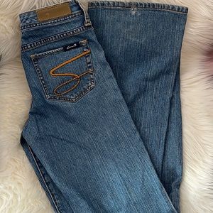 Seven Jeans Low-rise flare jeans